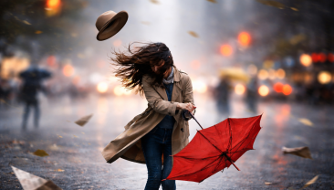 Amanhã com Vento Forte e Início da Próxima Semana com Chuva